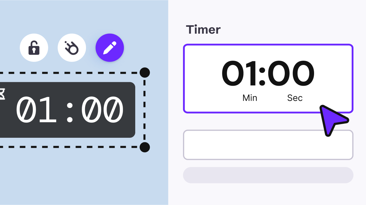 Widgets pré-construits de gamification